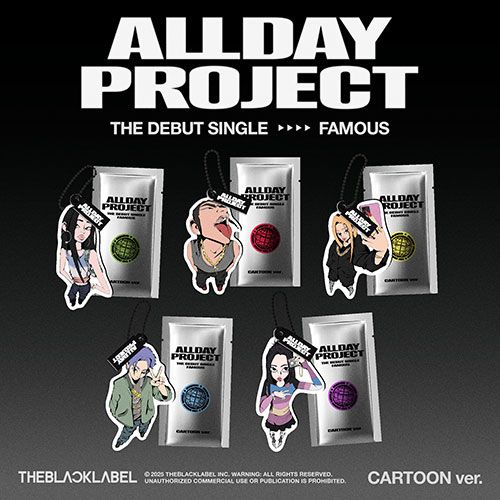 【新品未開封】ALLDAY PROJECT CARTOON ver.　5種セット 0000000691552_sxdXaO2.jpg