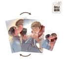 （先払いのみ）韓国キャラクターグッズ 「ハニーベア」 公式グッズ レンチキュラーポストカード+透明フォトカード