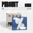[2種セット] 韓国音楽 SHINeeのオンユ - 2集 「PERCENT」 Digipack Ver. (バージョン2種セット)