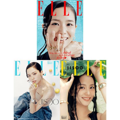 ELLE BLACKPINK ジス 雑誌 表紙 翻訳付き