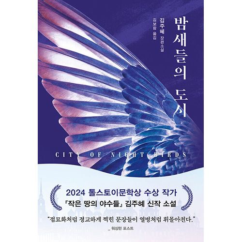 韓国語版）海外小説 キム・ジュヘ小説 「夜の鳥たちの街 City of Night