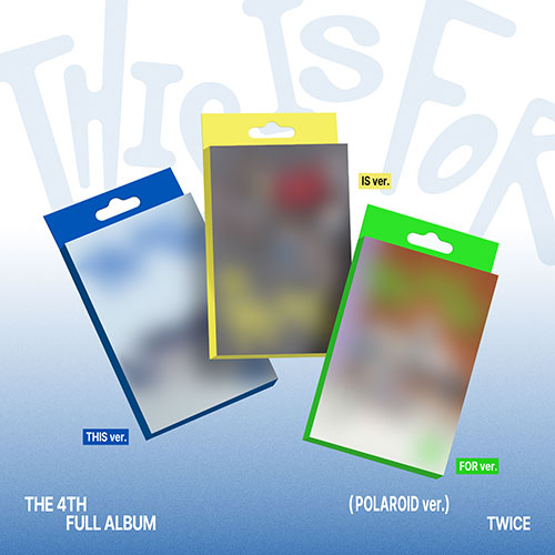 韓国音楽 TWICE (トゥワイス) - 4集 「THIS IS FOR」 POLAROID
