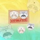 （先払いのみ）韓国キャラクターグッズ 「使用後返品不可」 公式グッズ アクリルクリップSET