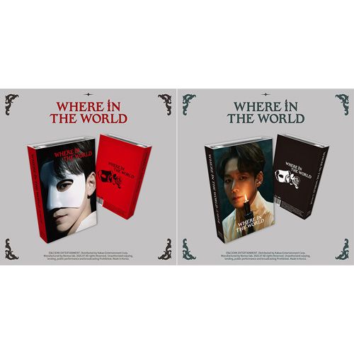 [2�糧�å�] �ڹ񲻳� �ߥ塼��������ͥ ���� (KAI) - ���󥰥륢��Х� �֤ɤ��� (Where In The World)�� Nemo Album (�С������2�糧�å�) (ͽ�� ȯ������2025.07.31�ʸ�)