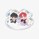 （先払いのみ）韓国マンガキャラクターグッズ 「夢の続きで、淫らな恋を。」 公式グッズ ゆらゆら ミニアクリルブロック|WEBTOON|キャラクターグッズ