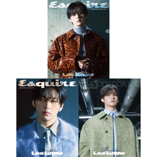 韓国男性雑誌 Esquire (エスクァイア) 2025年 8月号 (Stray Kids