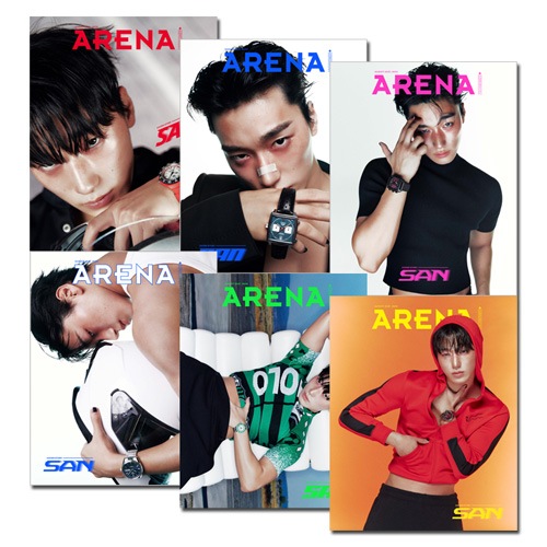 6種セット] 韓国男性雑誌 ARENA HOMME+ (アリーナ・オム・プラス
