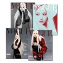 [4種セット] 韓国女性雑誌 VOGUE (ヴォーグ) 2025年 8月号 (BLACKPINKのロゼ表紙4種セット)|韓国女性/男性雑誌|雑誌（Magazine）