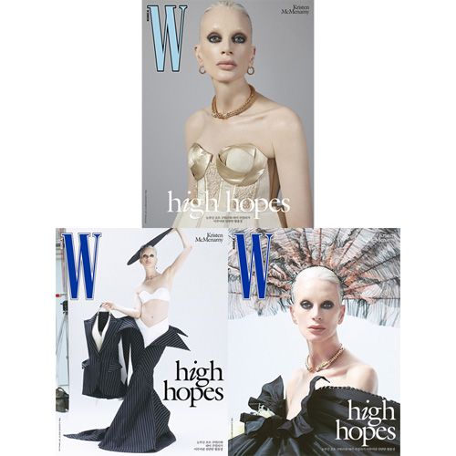 韓国女性雑誌 W (ダブリュー) 2025年 8月号 (表紙ランダム発送/SHINee