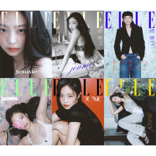 韓国女性雑誌 ELLE (エル) 2025年 8月号 Special Edition (BLACKPINKの