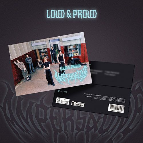 �ڹ񲻳� AMPERS��ONE (����ѥ���ɥ��) - 3rd �ߥ˥���Х� ��LOUD & PROUD�� POSTCARD Ver.