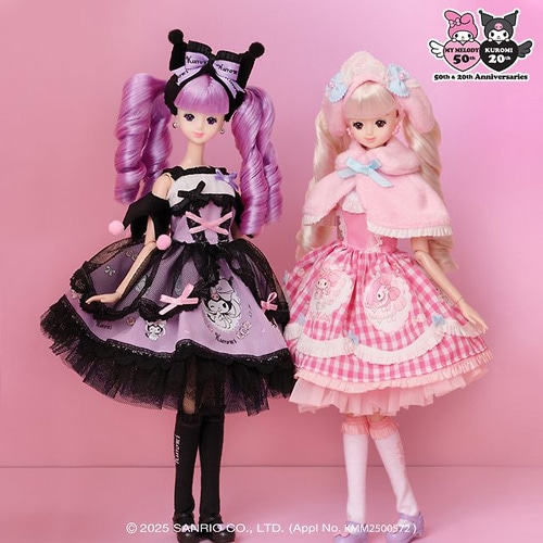 【韓国限定】リトルミミ　サンリオコラボ　マイメロディ　クロミちゃん　おもちゃ 韓国限定】リトルミミ サンリオコラボ マイメロディ クロミ