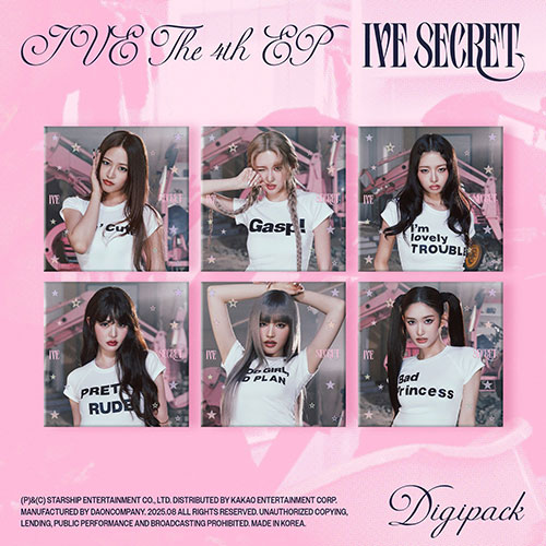 韓国音楽 IVE (アイブ) - 4TH EP 「IVE SECRET」 Digipack Ver