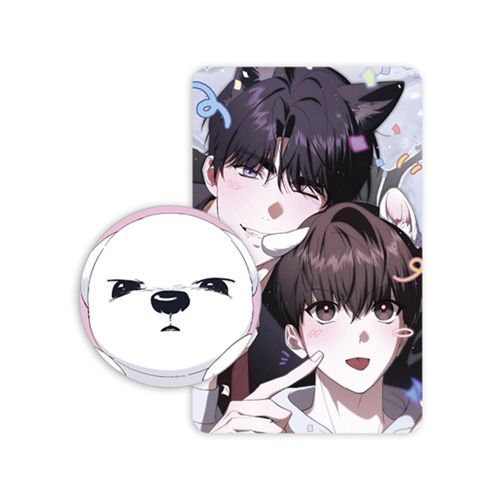 ワンちゃんには手をだすな ハガキ　キーホルダー　トレカ 韓国BL ワンちゃんには手をだすな アクリルキーリング トレカ