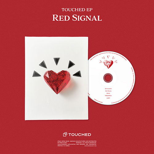 韓国音楽 TOUCHED (タッチド) - EP 「Red Signal」 (予約 発売日
