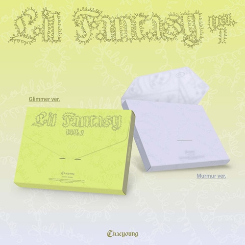 2種セット] 韓国音楽 TWICEのチェヨン - 1集 「LIL FANTASY
