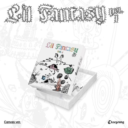 韓国音楽 TWICEのチェヨン - 1集 「LIL FANTASY」 Canvas Ver. | CD