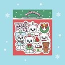 （先払いのみ）韓国キャラクターグッズ イ・ドンウク [WOOKDONG Merry Christmas Edition] OFFICIAL MD - ステッカー
