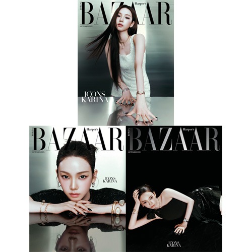 KyoKa＆プルックポストカード] 韓国女性雑誌 BAZAAR (バザー) 2025