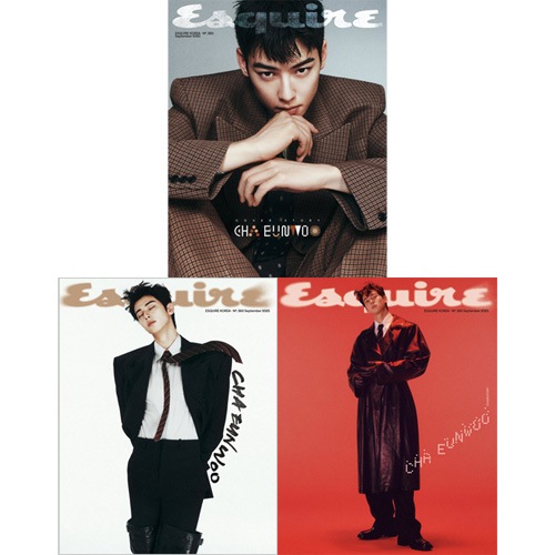 韓国男性雑誌 Esquire (エスクァイア) 2025年 9月号 (チャ・ウヌ