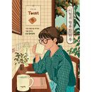 韓国書籍 最も美しい思い出に色をつける感性カラーリングブック 「シヒョンの幸せな一日」
