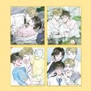 [まとめ買い割引] 韓国キャラクターグッズ 「花が散る池」 公式グッズ サイン色紙 [ランダム1種]|WEBTOON|キャラクターグッズ