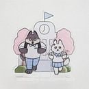 （先払いのみ）韓国キャラクターグッズ 「境界の動物病院」 公式グッズ ヨンシXジユン アクリルスタンド