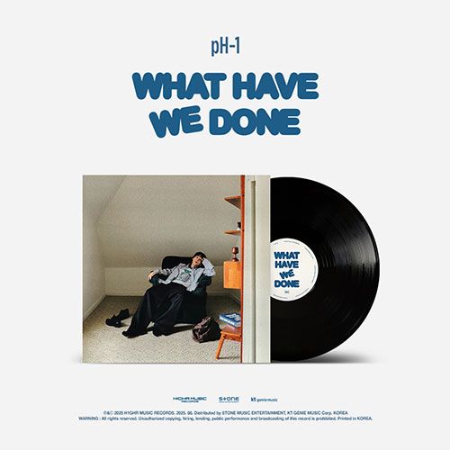 韓国音楽 pH-1 - 3集 「WHAT HAVE WE DONE」 LP [250g Black Vinyl
