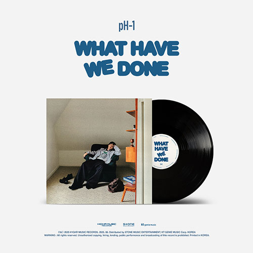 韓国音楽 pH-1 - 3集 「WHAT HAVE WE DONE」 LP [250g Black Vinyl