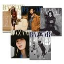 [5種セット／付録ポストカード1種] 韓国女性雑誌 BAZAAR (バザー) 2025年 10月号 (aespaのウィンター表紙5種セット)