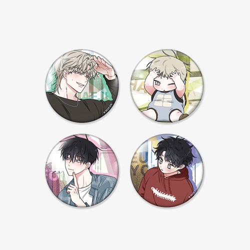 先払いのみ）韓国キャラクターグッズ 「水辺の夜」 公式グッズ 缶