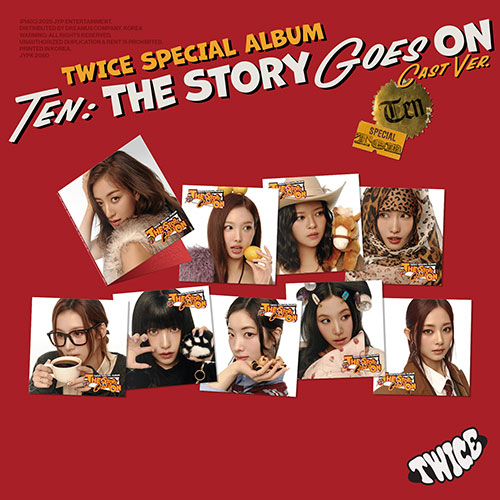 TWICE THE STORY GOES ON music korea 9枚 9種 TWICE THE STORY GOES ON music korea