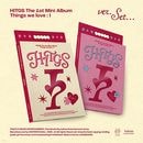 韓国音楽 HITGS (ヒッジス) - 1st ミニアルバム「THINGS WE LOVE : I」 (ランダム発送) (予約 発売日：2025.10.13以後)