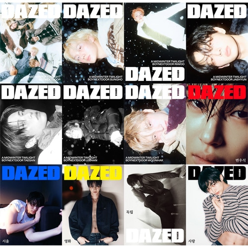 韓流雑誌 韓国女性雑誌 DAZED＆CONFUSED KOREA 2025年 11月号 (BOYNEXTDOOR＆