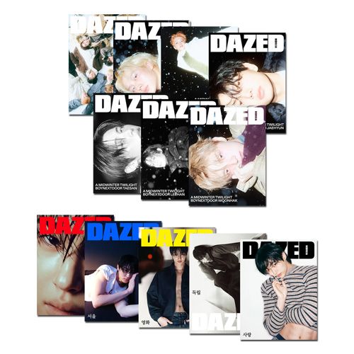 表紙セット] 韓国女性雑誌 DAZED＆CONFUSED KOREA (デイズド