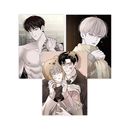 [特典贈呈] 韓国キャラクターグッズ 「血は盆に返らず」 公式グッズ A5 イラスト色紙 3種セット (予約 発売日：2026.01.31以後)