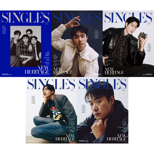 韓国女性雑誌 Singles (シングルズ) 2025年 11月号 (ディオ＆キム