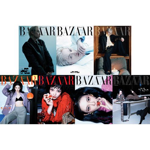 付録ポスター1種] 韓国女性雑誌 BAZAAR (バザー) 2025年 11月号 (Stray