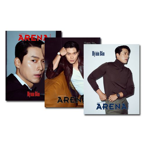 3種セット] 韓国男性雑誌 ARENA HOMME+ (アリーナ・オム・プラス) 2025