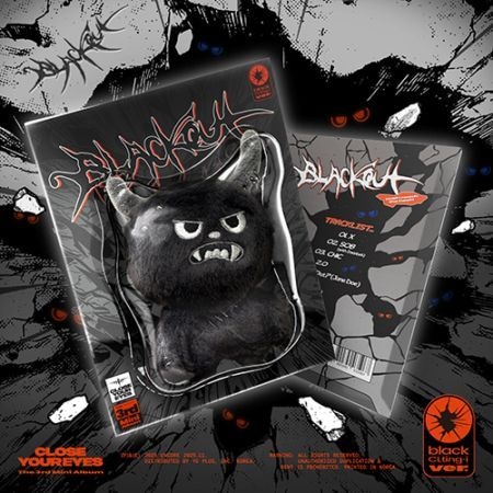 韓国音楽 CLOSE YOUR EYES - 3rd ミニアルバム 「blackout」 black