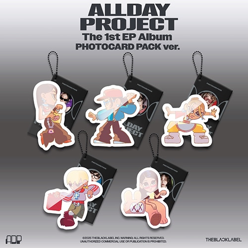 韓国音楽 ALLDAY PROJECT - 1st EP 「ALLDAY PROJECT」 PHOTOCARD PACK