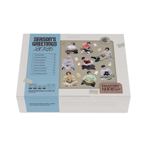 予約特典] 韓国スターグッズ ATEEZ (エーティーズ) 2026 シーズン