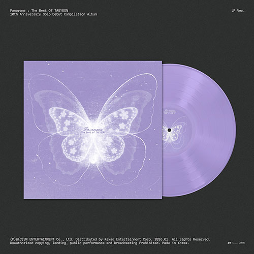 少女時代　テヨン　Panorama　10th　LP① テヨン (少女時代) 初のコンピレーションアルバム『Panorama: The Best