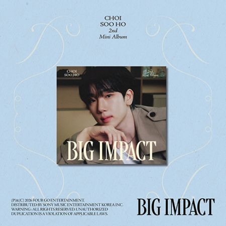 韓国音楽 チェ・スホ - 2nd ミニアルバム「BIG IMPACT」 Digipack Ver