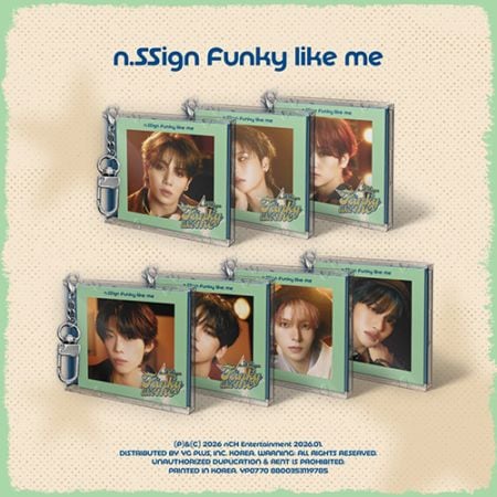 韓国音楽 n.SSign (エンサイン) - シングル 「Funky like me」 Mini