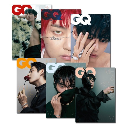 6種セット] 韓国男性雑誌 GQ (ジーキュー) 2026年 2月号 (防弾少年団の
