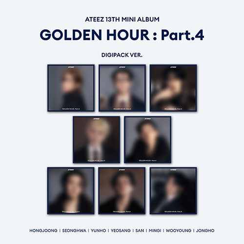 韓国音楽 ATEEZ (エーティーズ) - 13th ミニアルバム 「GOLDEN HOUR