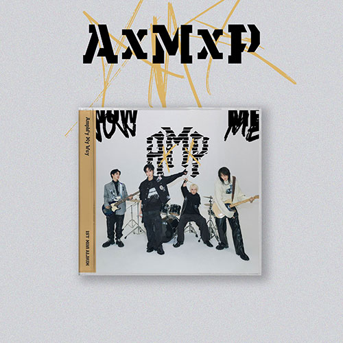 ★非売品◆直筆サインCD◆AxMxP◆1stフルアルバム◆韓国 韓国音楽 AxMxP - 1st ミニアルバム 「Amplify My Way」 BETWEEN Ver