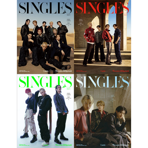 ブロマイド] 韓国女性雑誌 Singles 2026年 2月号 (TREASURE表紙選択