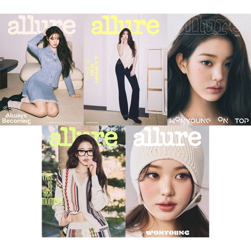 韓国女性雑誌 allure Korea 2026年 2月号 (IVEのチャン・ウォニョン
